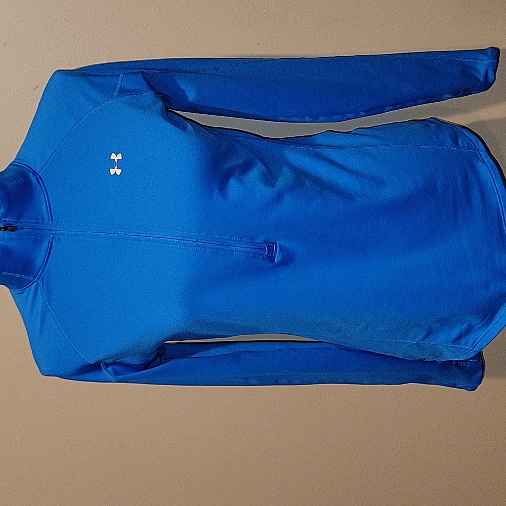 Firm! Under Armour Blue Quarter-Zip Pullover